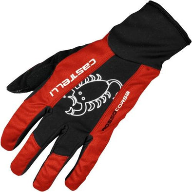 Castelli Leggenda Winter Glove - Black - Red - stairliftpennsylvania