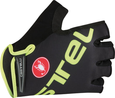 Castelli Tempo V Glove - Black-Fluo - stairliftpennsylvania