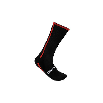 Castelli Venti Cycling Sock - Black-Red - stairliftpennsylvania