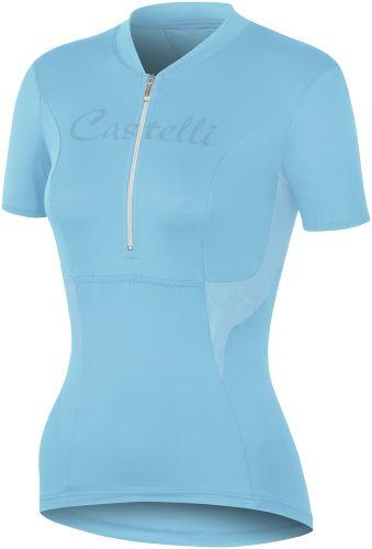 Castelli Womens Dolce Cycling Jersey - Turquoise - stairliftpennsylvania