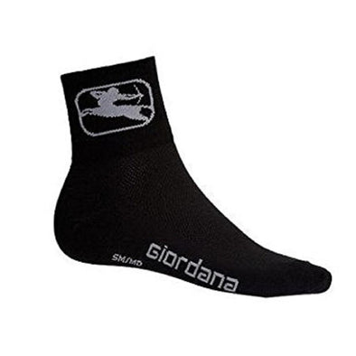 Giordana Classic Trade Sock Mid Cuff - Black-Gray - stairliftpennsylvania