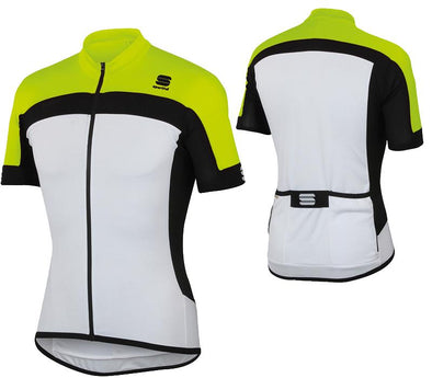 Sportful Pista Cycling Jersey - Fluorescent Yellow - stairliftpennsylvania