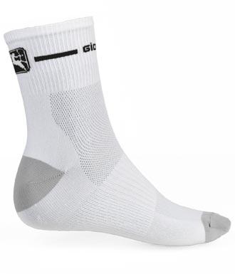 Giordana Cycling Socks Trade Mid Cuff White Black - stairliftpennsylvania